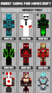 Robot Skins for Minecraft PE screenshot 1