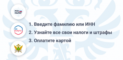 Налоги по ИНН паспорту и долги