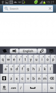 Simple Keyboard White screenshot 1