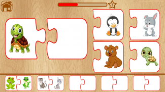 Animal Matching Puzzle for Kids-Name,Food,Home,Mom screenshot 6