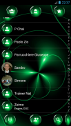 Dialer Spheres Green Theme para Drupe o ExDialer screenshot 4