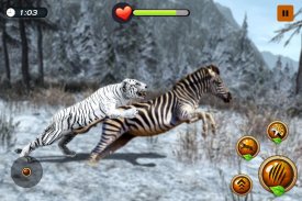 Arctic Tiger Simulator: Wild Family Survival screenshot 9