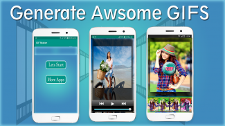 Gif Maker And Gif Editor-Photo, Vidéos screenshot 2