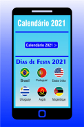 Calendário Português 2020- Feriados. screenshot 2