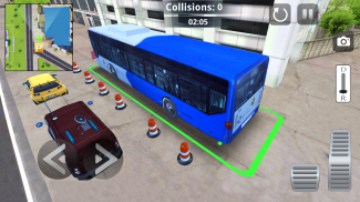 Furious City Bus Parking - Bus Parking Game 2022 screenshot 0