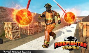 école de pompier américain: sauvet formation héros screenshot 4