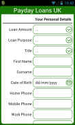 Payday Loans UK - Calculator screenshot 2