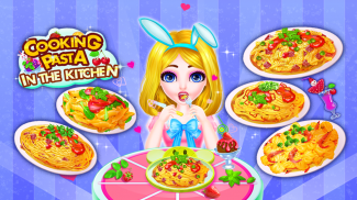 烹饪意大利面 - 厨房游戏 screenshot 0