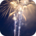 Tema de los fuegos artificiales para Applock