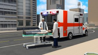 Ambulance Rescue Simulator screenshot 0