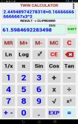 Twin Scientific Calculator screenshot 1