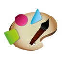 Paint Shapes - Draw by layers Icon