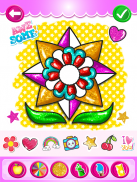 Rainbow Flower Coloring and Dr screenshot 3