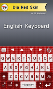 Dia Red for TS keyboard screenshot 2