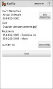 FaxFile - Send Fax from phone screenshot 2
