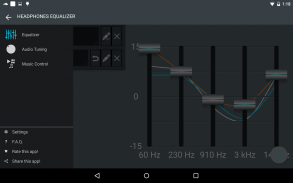 Headphones Equalizer - Усилитель музыки и баса screenshot 5
