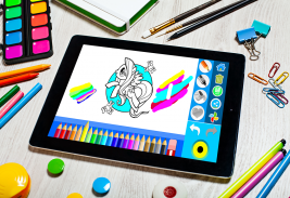 Unicorn Coloring Page. screenshot 5