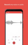 Voice Recorder with Photos and Notes by Canomapp screenshot 2