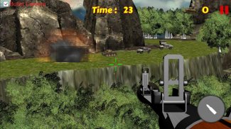 Tanque tiro sniper jogo screenshot 0