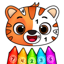 Color by Number Icon