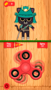 Samurai Cat Spinner - Crazy Ninja screenshot 6