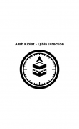 Arah Kiblat - Qibla Direction screenshot 0