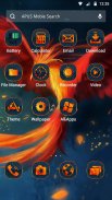 Fire Phoenix APUS theme screenshot 1