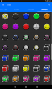 Purple and Black Icon Pack Free screenshot 19