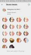 Malayalam Movie Actors Sticker screenshot 2