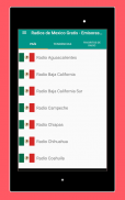 Radios de Mexico Gratis - Emisoras de Radio México screenshot 4