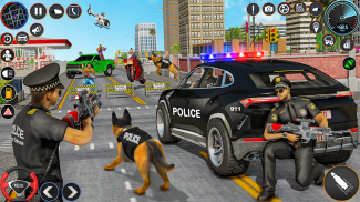 Police Dog Subway Crime Shoot screenshot 0