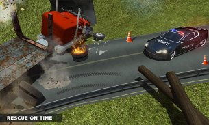 Ambulance Rescue Missions Police Car Driving Games screenshot 4