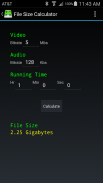 File Size Calculator screenshot 3