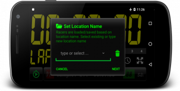 LapTrax - Advanced Lap Timer screenshot 2