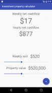 Investment property calculator screenshot 0