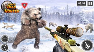 Safari Deer Hunter Gun trò chơ screenshot 2