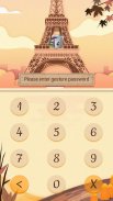 AppLock Theme Eiffel Tower screenshot 1