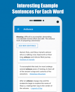 Word in Sentences: Jeu d'amélioration anglaise screenshot 2