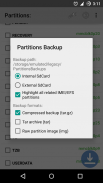 Partitions Backup & Restore screenshot 2