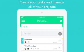 Beesbusy: project management screenshot 5