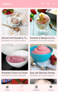 Strawberry Ice Cream Recipes ❤️ screenshot 0