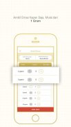 e-mas: Aplikasi jual beli & cek harga emas terkini screenshot 3