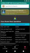 CCNA/CCNP IOS Command Dictionary screenshot 0
