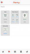 Homy pour Domoticz Jeedom Home Assistant ESP8266 screenshot 1