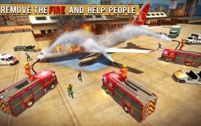 Fire Fighter Truck Real City Heroes screenshot 13