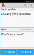 Filipino translator Pro screenshot 3