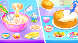 Cake Maker Sweet Food Chef Dessert Cooking Game screenshot 5