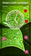 Green Leaf Live Wallpaper HD screenshot 2