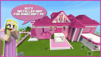 Map Pink Princess House for MC screenshot 1