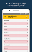 Speak Spanish : Learn Spanish Language Offline screenshot 3